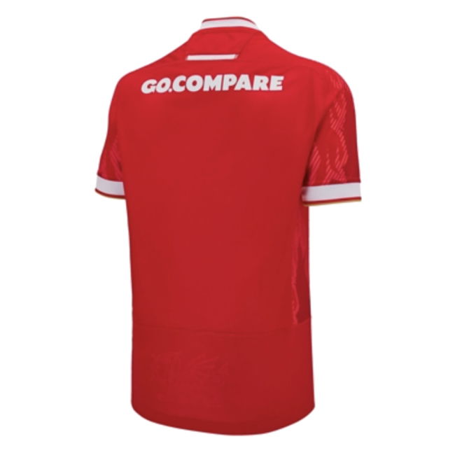 2024-2025 Wales Home Poly Replica Rugby Shirt