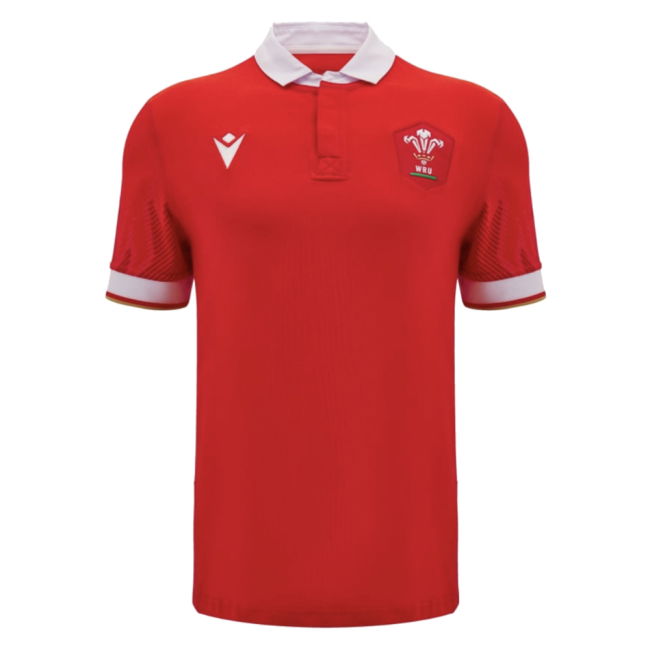 2024-2025 Wales WRU Home Cotton Rugby Shirt (Your Name)
