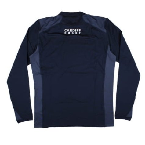 2024-2025 Cardiff Rugby Training Roundneck Top (Navy)