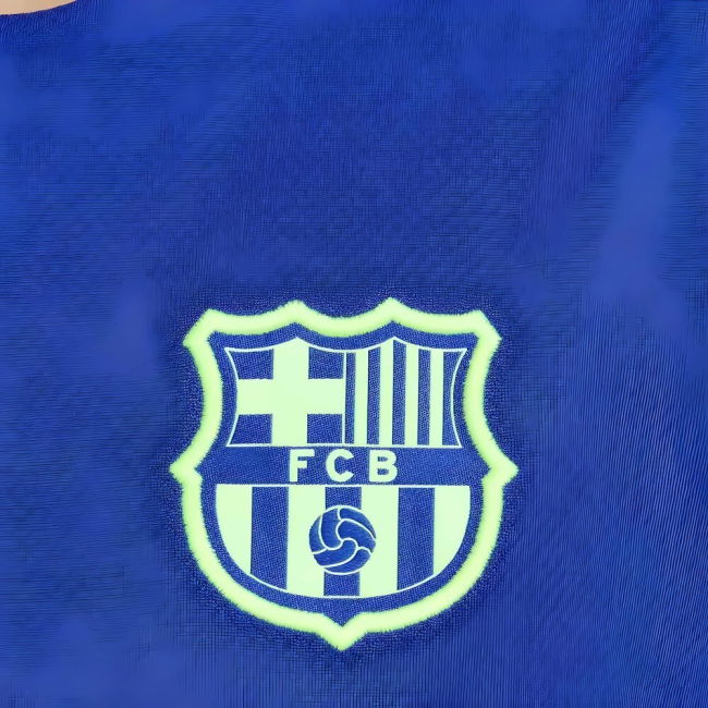 2024-2025 Barcelona Third Dri-FIT Drill Top (Blue) - Kids