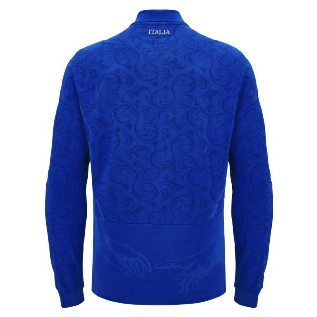 2024-2025 Italy Rugby LS Cotton Home Shirt
