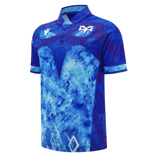 2024-2025 Ospreys Rugby Euro Replica Shirt (Your Name)