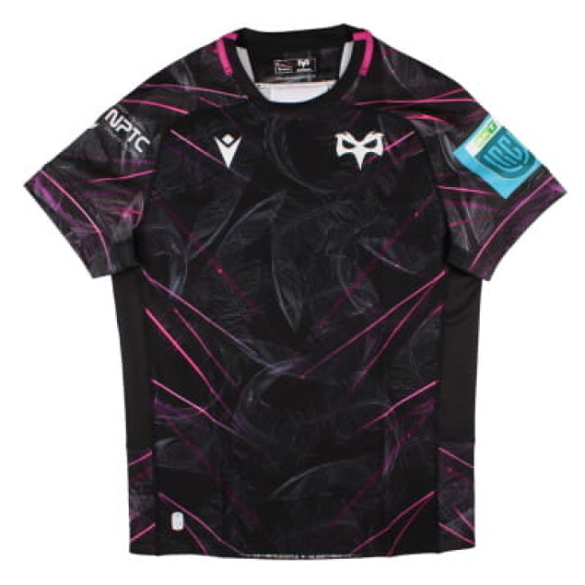 2024-2025 Ospreys Rugby Home Slim Fit Shirt (Your Name)
