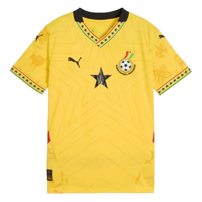 2024-2025 Ghana Away Shirt (Kids) (Your Name)