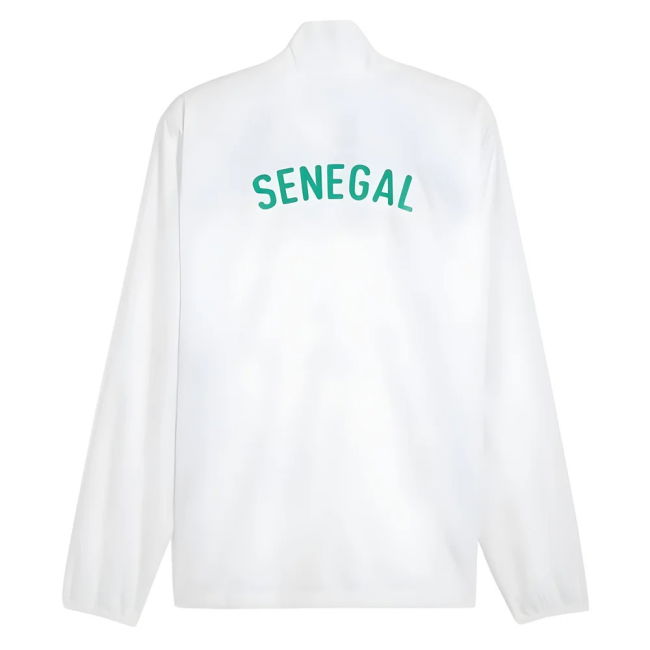 2024-2025 Senegal Prematch Woven Jacket (White)