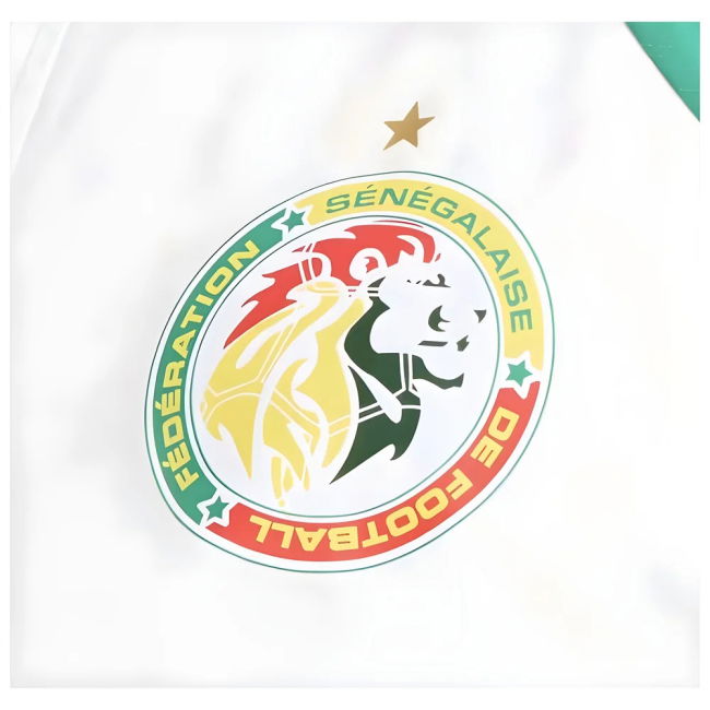 2024-2025 Senegal Prematch Woven Jacket (White)