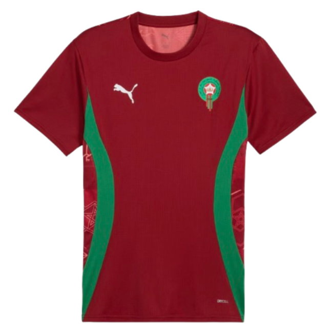 2024-2025 Morocco Prematch SS Jersey (Red) (Hakimi 2)