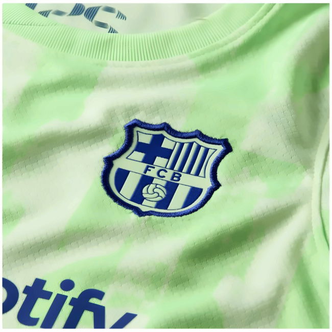 2024-2025 Barcelona Little Boys Third Mini Kit (Lamine Yamal 19)