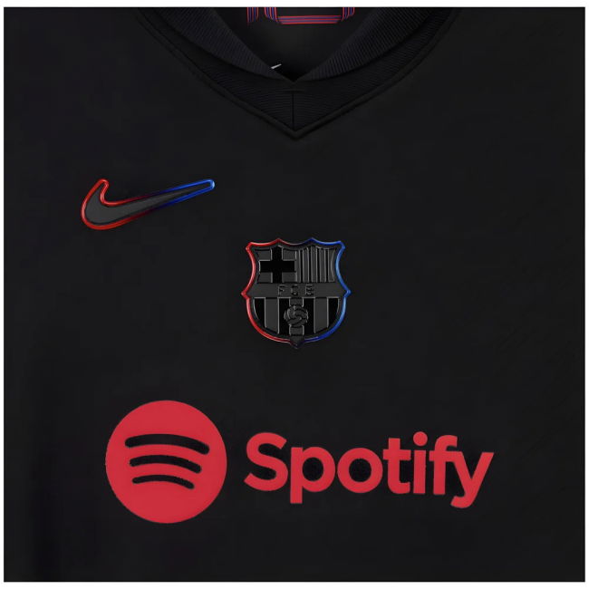 2024-2025 Barcelona Away Little Boys Mini Kit