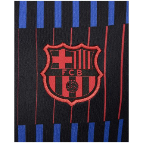 2024-2025 Barcelona Pre-Match Away Shirt (Navy) (Pau Victor 18)