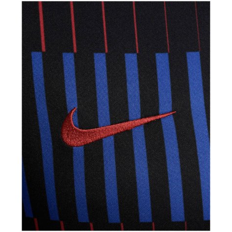 2024-2025 Barcelona Pre-Match Away Shirt (Navy) (Pau Victor 18)