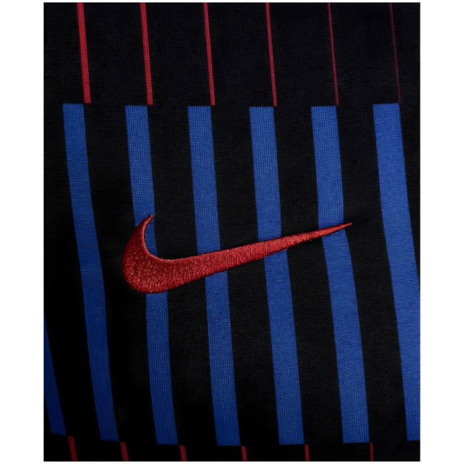 2024-2025 Barcelona Pre-Match Away Shirt (Navy) (Lewandowski 9)