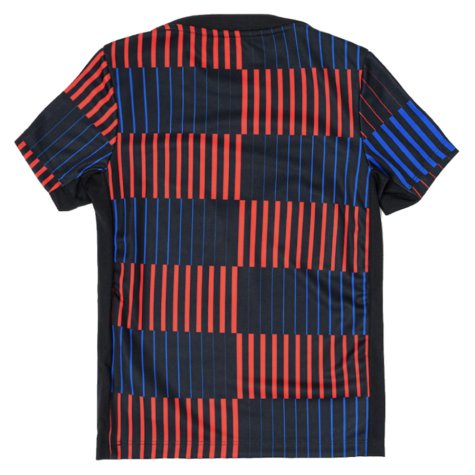 2024-2025 Barcelona Pre-Match Away Shirt (Navy) - Kids (Pau Victor 18)