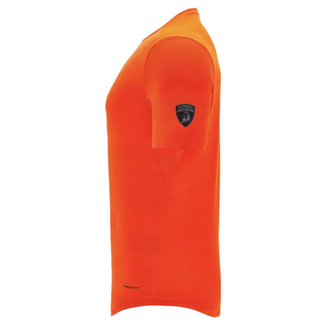 2025 Lamborghini Poly-Jacquard Stretch T-Shirt (Orange)