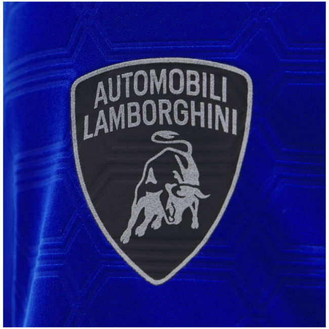 2025 Lamborghini Poly T-Shirt Blue/Orange
