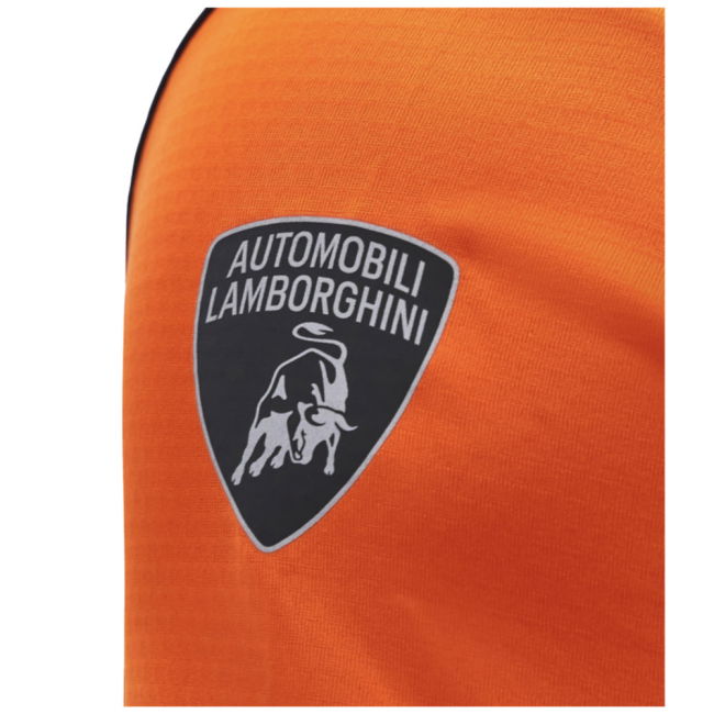 2025 Lamborghini High Neck Top Black/Orange