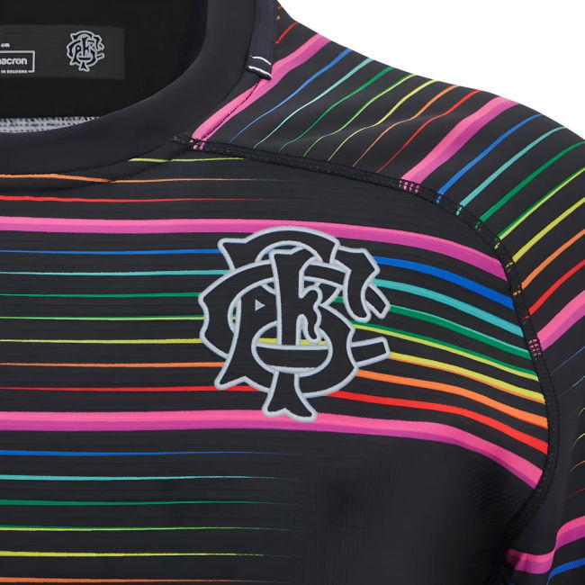 2025 Barbarians Rugby Training Jersey (Black)