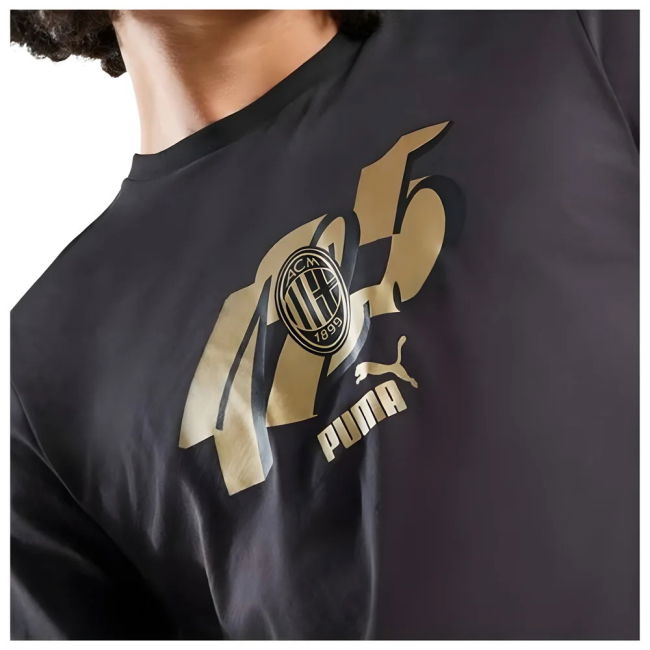 AC Milan 125th Anniversary ftblCulture Tee (Black)