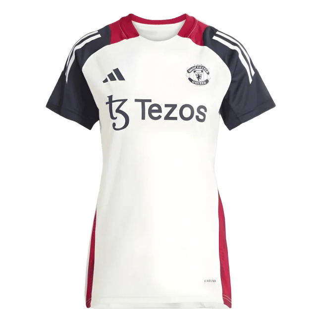 2025 Man Utd Training Jersey (Off White) - Womens (Dalot 20)