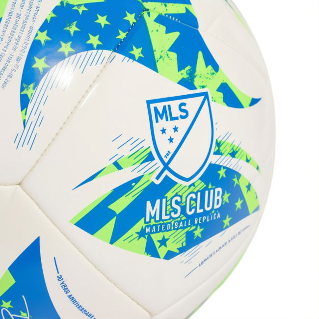 2025 Adidas MLS Size 5 Ball (White)