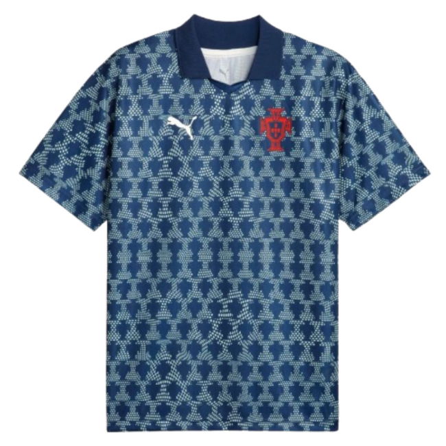 2025-2026 Portugal ftblNRGY+ Retro Jersey (Persian Blue) (Your Name)