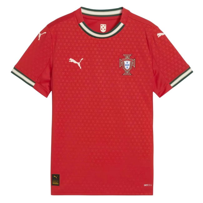 2025-2026 Portugal Home Shirt (Kids) (Ronaldo 7)