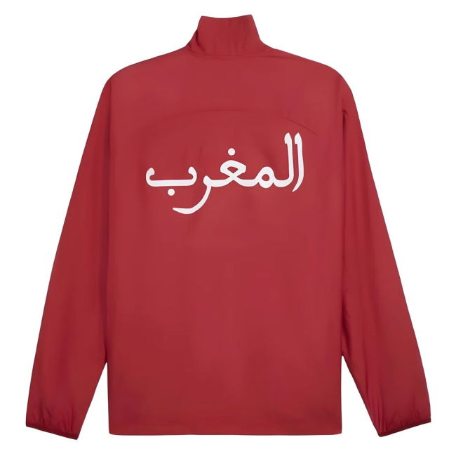 2025-2026 Morocco Pre-Match Jacket (Red)