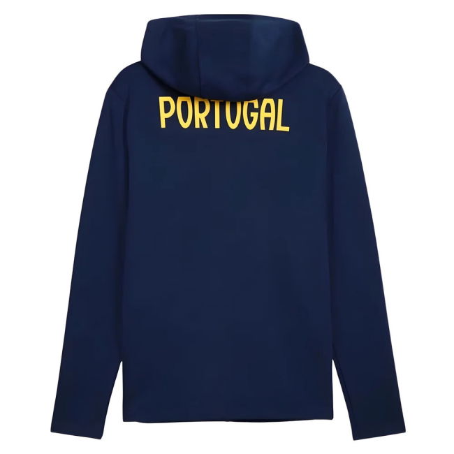 2025-2026 Portugal Casuals Hooded Jacket (Persian Blue)