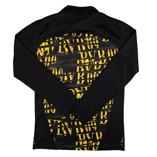 2024-2025 Borussia Dortmund Prematch 1/4 Zip Top (Black)