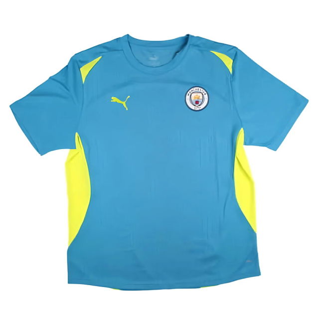 2024-2025 Man City Training Shirt Pro (Blue) (Kompany 4)