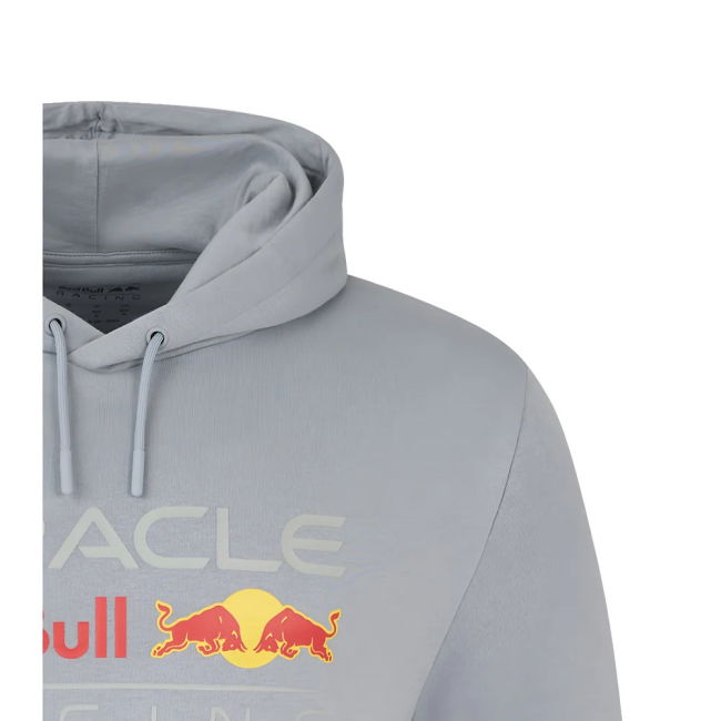 2025 Red Bull Racing Large Front Logo Hoodie (Grey)