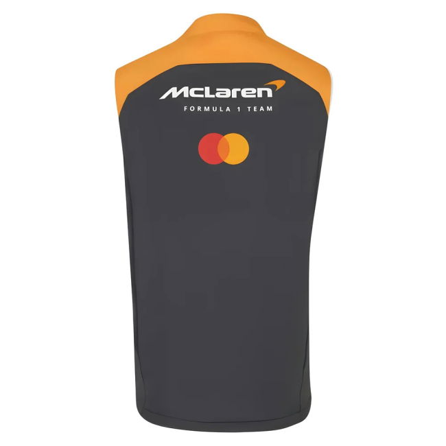 2025 McLaren F1 Team Hybrid Gilet - Phantom