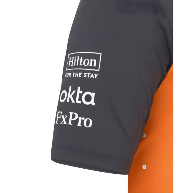 2025 McLaren F1 Team Polo Shirt Oscar Piastri (Autumn Glory/Phantom)