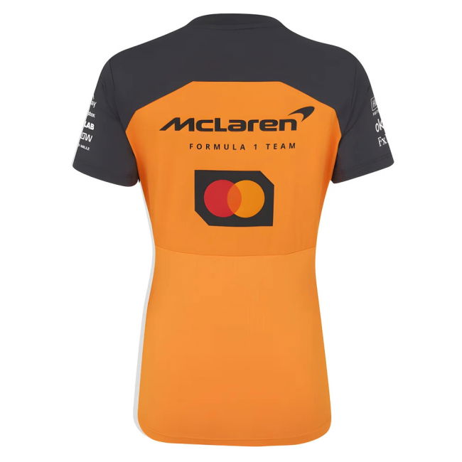 2025 McLaren F1 Team Set Up T-Shirt (Autumn Glory) - Womens