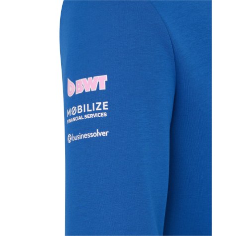 2025 Alpine F1 Pullover Hoodie (Blue)