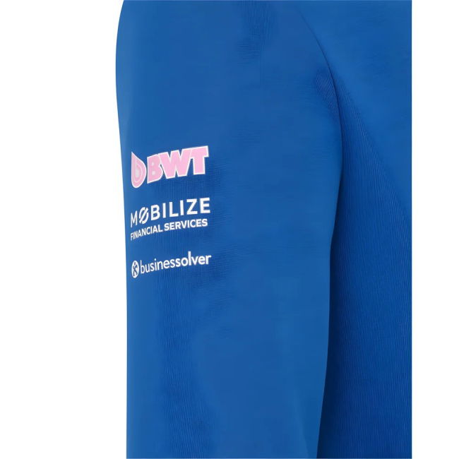 2025 Alpine F1 Pullover Hoodie (Blue)