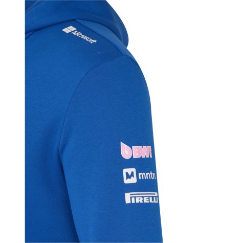 2025 Alpine F1 Pullover Hoodie (Blue)