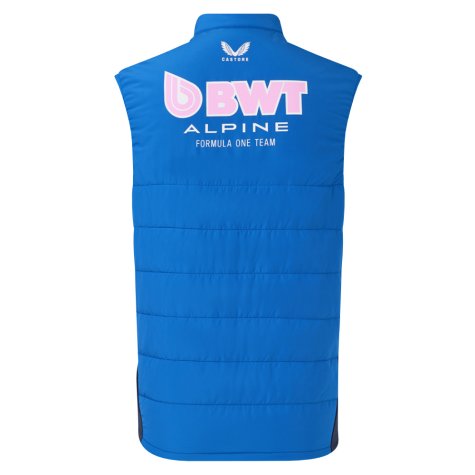 2025 Alpine Racing Hybrid Gilet (Lapis Blue)