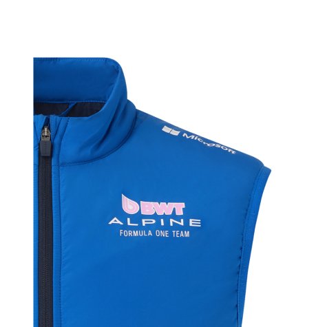 2025 Alpine Racing Hybrid Gilet (Lapis Blue)
