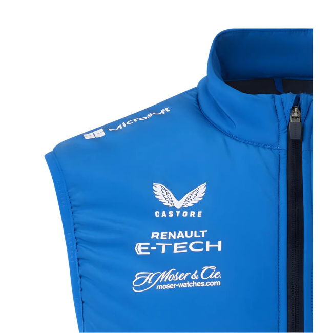 2025 Alpine Racing Hybrid Gilet (Lapis Blue)