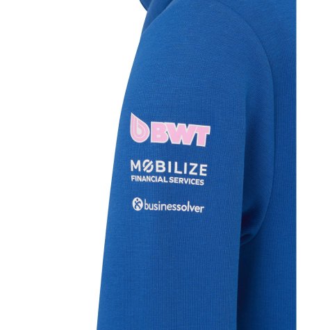 2025 Alpine F1 Pullover Hoodie (Blue) - Kids