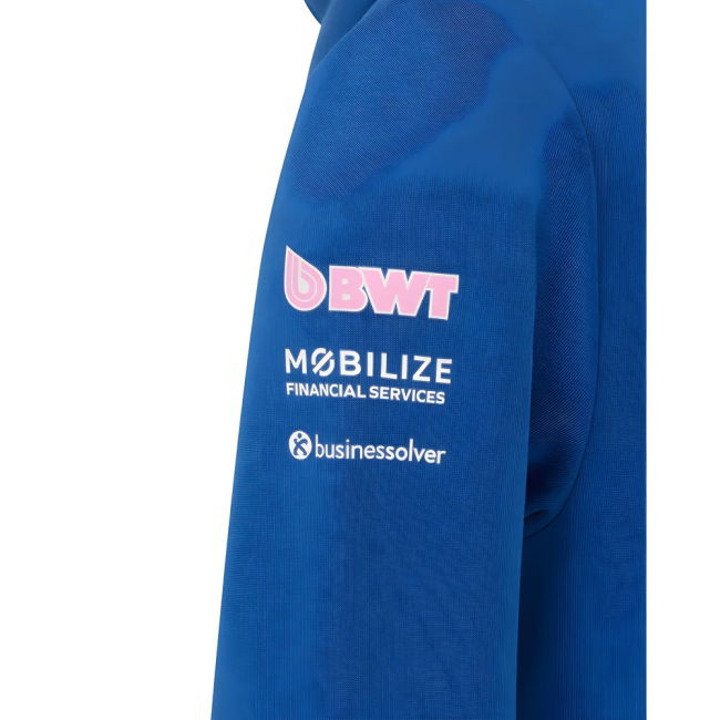 2025 Alpine F1 Pullover Hoodie (Blue) - Kids