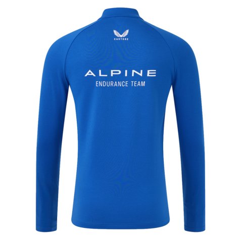 2025 Alpine F1 1/4 Zip Midlayer (Blue)