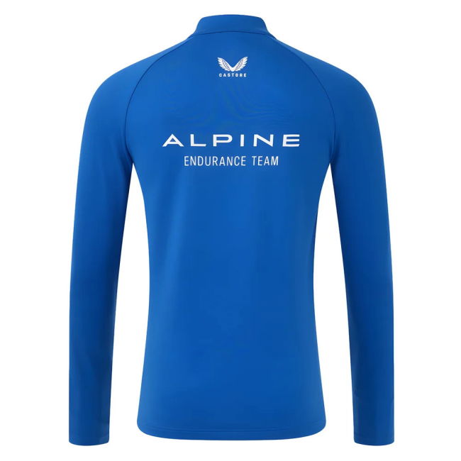2025 Alpine F1 1/4 Zip Midlayer (Blue)