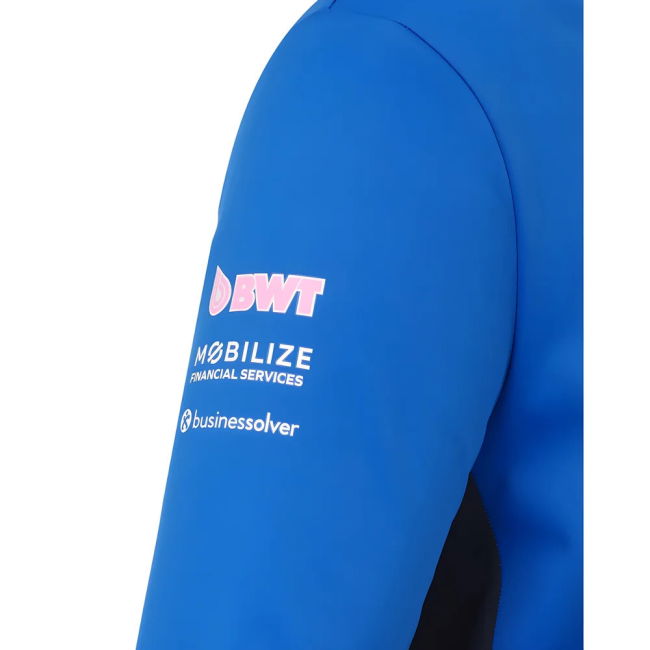 2025 Alpine F1 Soft Shell Jacket (Blue)