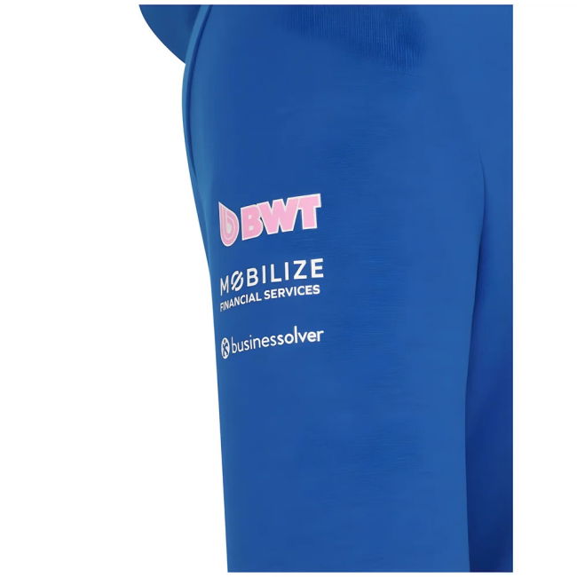 2025 Alpine Racing F1 Team Full Zip Hoodie (Lapis Blue)
