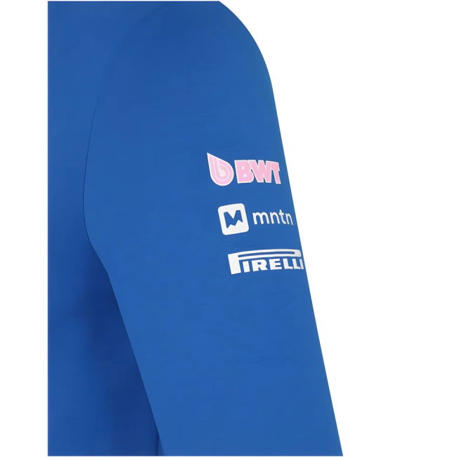 2025 Alpine Racing F1 Team Full Zip Hoodie (Lapis Blue)