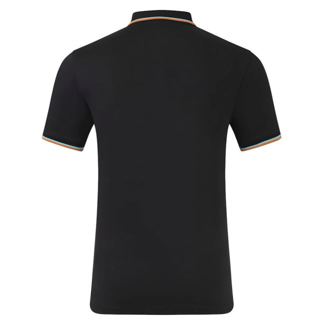 2025 McLaren F1 Core Essentials Polo Shirt (Black)