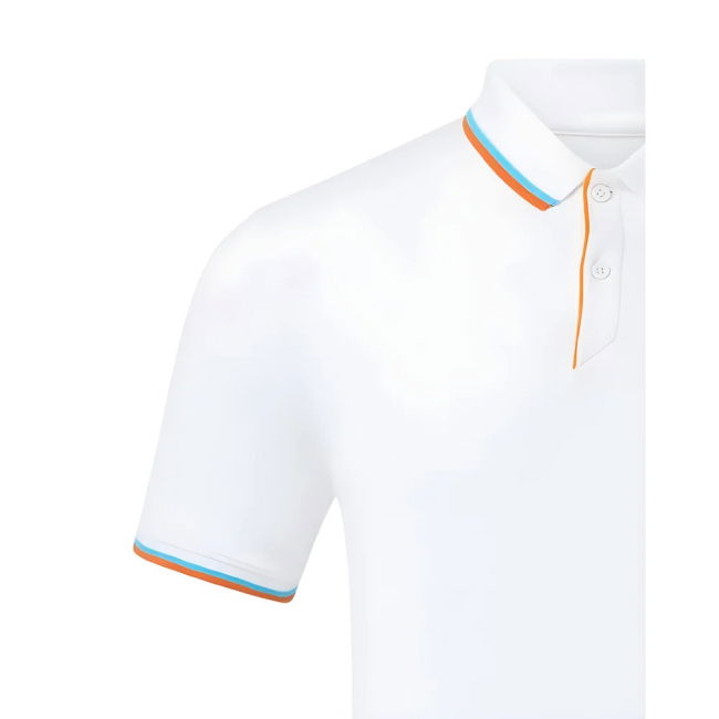 2025 McLaren F1 Core Essentials Polo Shirt (White)