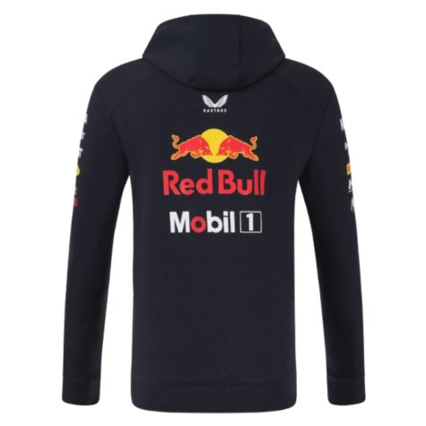 2025 Red Bull Racing F1 Team Full Zip Hooded Sweatshirt (Navy)